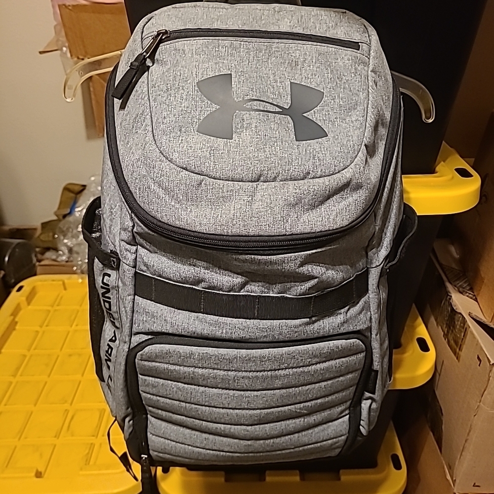 Under Armour Gray and Black Performance Backpack